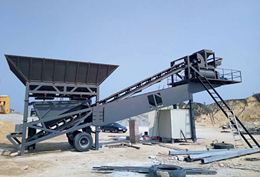 YHZS50移动式搅拌站(图4) 台湾50移动式搅拌站